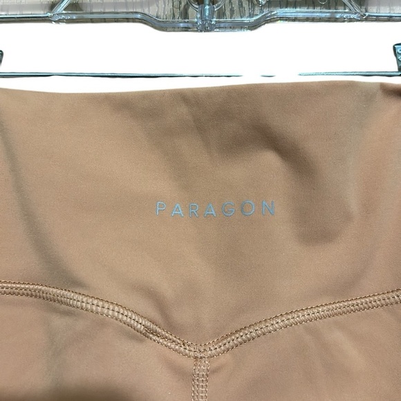 Paragon Orange Peach Full length Leggins Supersoft Squat Proof Size Small - Picture 5 of 9